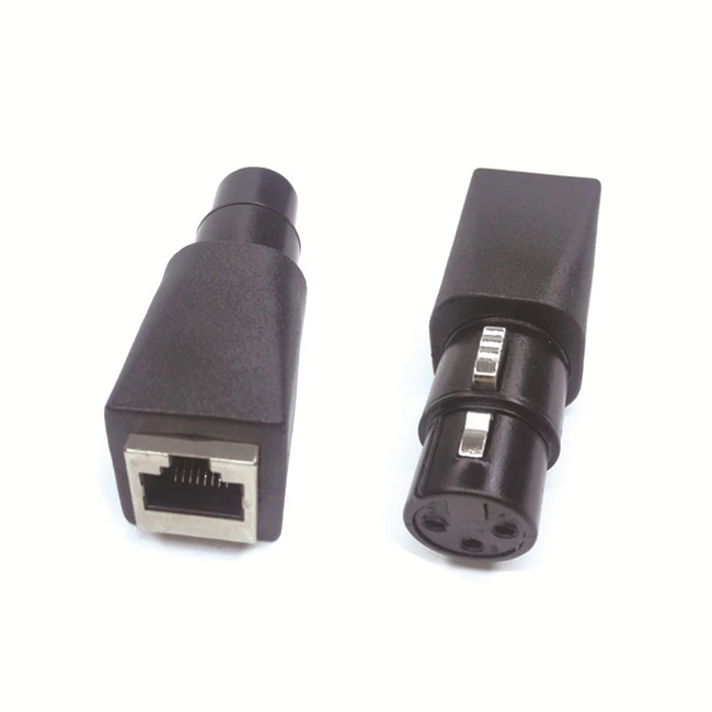 3 pin xlr to rj45 adapter